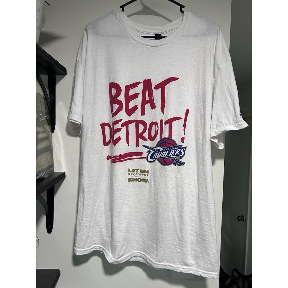 Beat Detroit! T-Shirt XL SGA 5/9/26 Cleveland Cavaliers Cavs Playoffs R2 Game 3